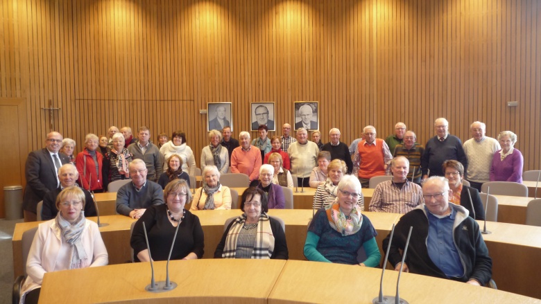 Besuch im Landtag bei Walter Kern fclandtaghaeltbaelleflach